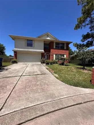 Rent this 4 bed house on 7998 Fall Glen Drive in Harris County, TX 77040
