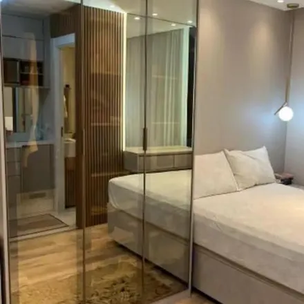 Rent this 1 bed apartment on Rua Bárbara Cvintal 209 in Mossunguê, Curitiba - PR