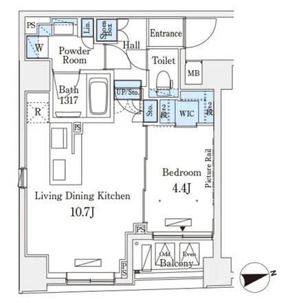 Image 2 - 花伴, Kasuga-dori Avenue, Kasuga 1-chome, Bunkyo, 112-0003, Japan - Apartment for rent