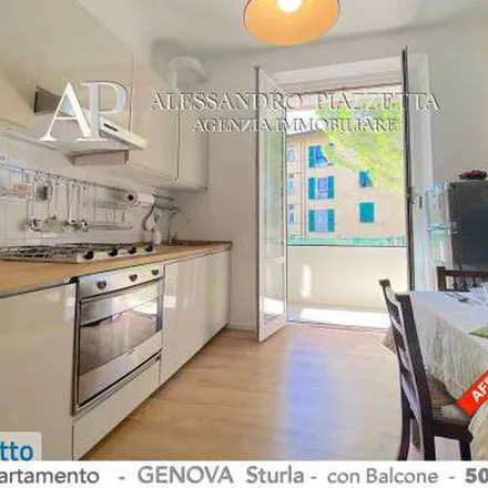 Rent this 2 bed apartment on Via Bainsizza 11 in 16147 Genoa Genoa, Italy