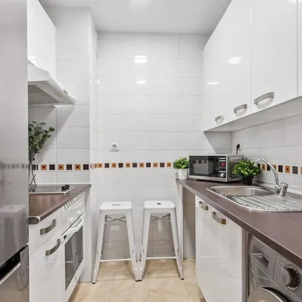 Rent this 1 bed apartment on Calle de Moratilla de Henares in 28051 Madrid, Spain