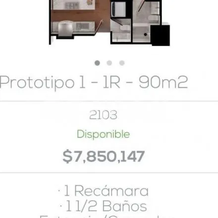 Buy this 1 bed apartment on El Colegio de México in Boulevard Picacho Ajusco 20, Tlalpan