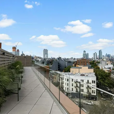 Rent this 1 bed apartment on Jaime Campiz Playground in Marcy Avenue, New York