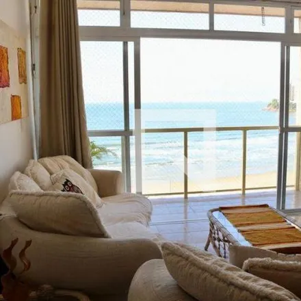 Rent this 2 bed apartment on Guarujá Praias Imobiliária in Avenida Marechal Vicente Gomes, Pitangueiras