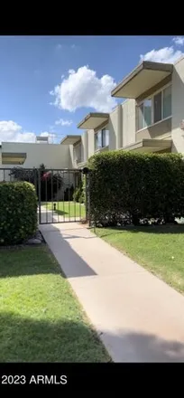 Rent this 3 bed townhouse on 4245 North 78th Street in Scottsdale, AZ 85251