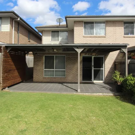 Rent this 3 bed apartment on Ingleburn Gardens Drive in Bardia NSW 2565, Australia