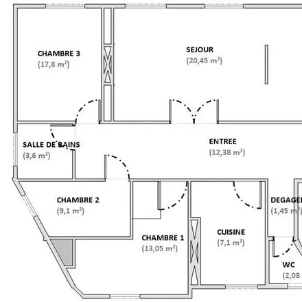 Image 4 - Chaussée de la Muette, Avenue Mozart, 75016 Paris, France - Apartment for rent