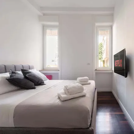 Rent this 1 bed apartment on Via Matteo Bandello 6 in 20123 Milan MI, Italy
