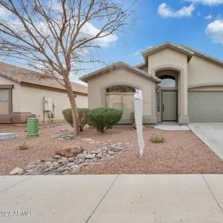 Rent this 3 bed house on 42665 West Colby Drive in Maricopa, AZ 85138