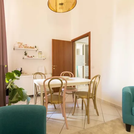Rent this 1 bed apartment on Palazzi Podesti a Piazza Vittorio Emanuele II in Via Machiavelli, 00185 Rome RM