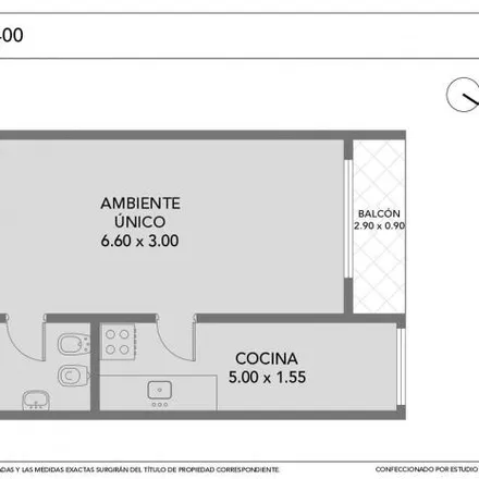 Buy this studio apartment on Avenida Almirante Brown 285 in La Boca, C1155 AEA Buenos Aires