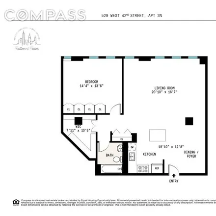 Image 4 - 529 West 42nd Street, New York, NY 10036, USA - Apartment for sale