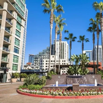 Rent this 2 bed condo on The Grande South at Santa Fe Place in 1199 Pacific Highway, San Diego