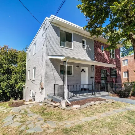 Buy this 4 bed townhouse on 533 Hilltop Terrace Southeast in Washington, DC 20019