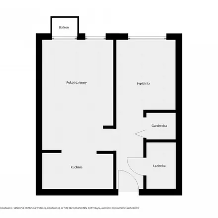 Rent this 2 bed apartment on Braci Załuskich 3 in 01-773 Warsaw, Poland