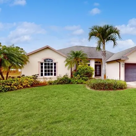 Buy this 3 bed house on 2416 Southwest Tanforan Boulevard in Port Saint Lucie, FL 34953