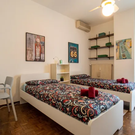 Rent this 1 bed room on Via privata Martino Lutero in 4, 20126 Milan MI