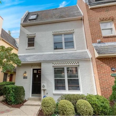 Buy this 3 bed townhouse on 4418 MacArthur Boulevard Northwest in Washington, DC 20016
