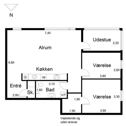 Image 8 - Viften 9, 2670 Greve, Denmark - Apartment for rent