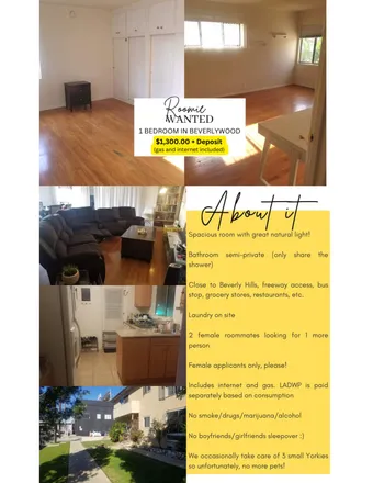 Image 6 - 1416 Reeves Street, Los Angeles, CA 90035, USA - Room for rent