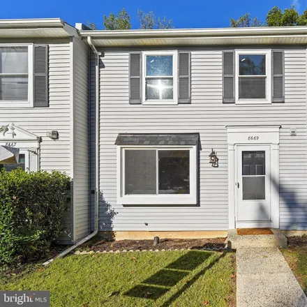 Buy this 3 bed townhouse on 8649 Hickory Ridge Court in Chapel Acres, Fairfax County