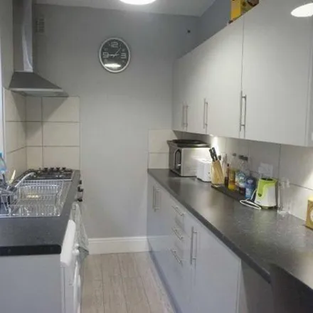 Rent this 3 bed townhouse on The Hair Room in 63 Montague Road, Leicester
