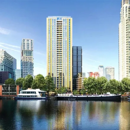 Rent this 2 bed apartment on Sirocco Tower in 32 Harbour Way, Canary Wharf