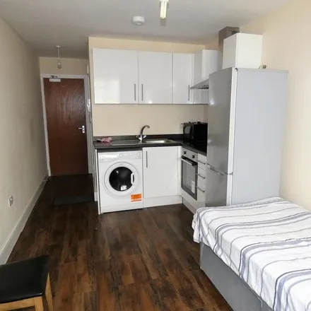 Rent this studio apartment on The House Of Hair in 398 Staines Road, London