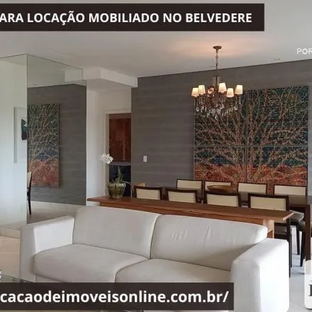 Rent this 4 bed apartment on unnamed road in Belvedere, Belo Horizonte - MG
