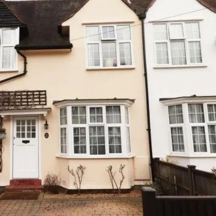 Rent this 3 bed townhouse on 50 Birchwood Road in West Byfleet, KT14 6DP