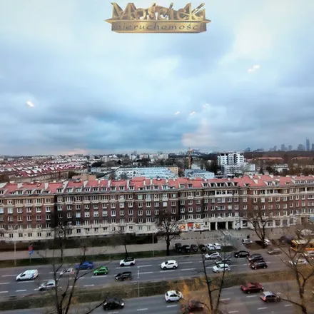 Rent this 1 bed apartment on Aleja Józefa Becka in 00-712 Warsaw, Poland