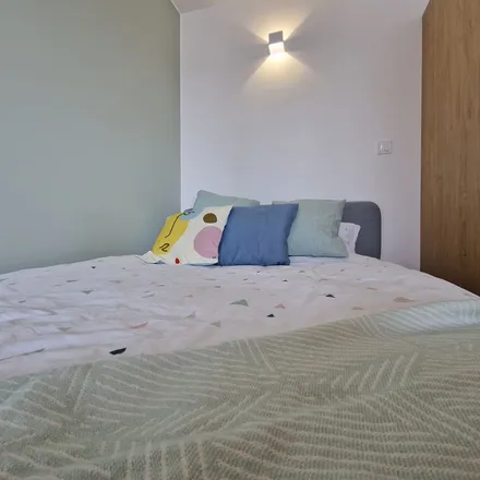 Rent this 1 bed apartment on LXIV Liceum Ogólnokształcące im. Stanisława I. Witkiewicza in Elbląska 51, 01-737 Warsaw