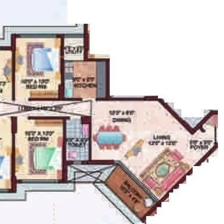 Buy this 4 bed apartment on unnamed road in Kushita, Kolkata - 700039