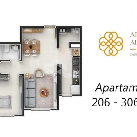 Buy this 1 bed apartment on Avenida Cônego João Marchesi in São Lucas, Canela - RS
