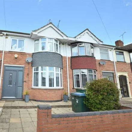 Rent this 3 bed townhouse on Foxford Crescent in Coventry, CV2 1QA