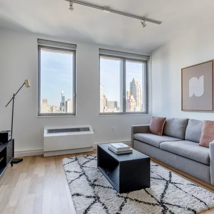 Rent this 1 bed apartment on Clinton Towers Apartments in West 54th Street, New York