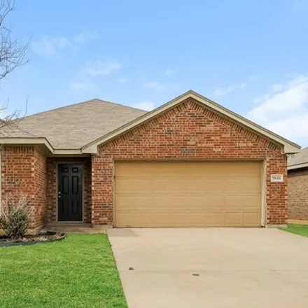 Rent this 3 bed house on 7645 Rainbow Creek Drive in Moselle, Fort Worth