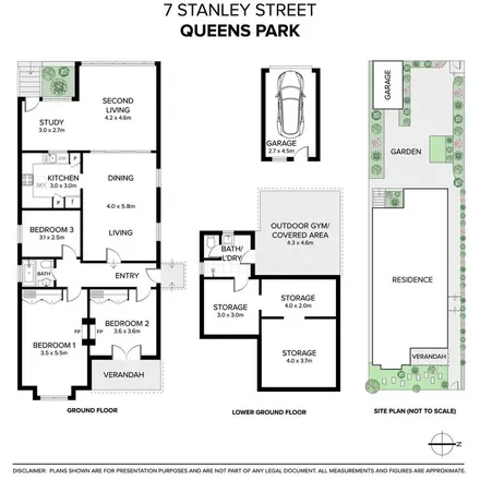 Rent this 3 bed apartment on Stanley Street in Queens Park NSW 2022, Australia