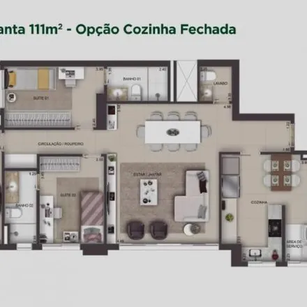 Buy this 3 bed apartment on Avenida Primeira Radial in Bairro Cardoso 2, Aparecida de Goiânia - GO
