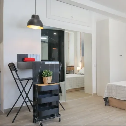 Rent this studio apartment on Calle Campillo de Arenas in 28053 Madrid, Spain