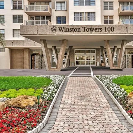 Buy this 1 bed condo on Winston Towers 100 in 250 Northeast 174th Street, Sunny Isles Beach