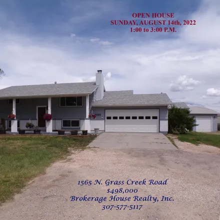 Buy this 3 bed house on 1891 North Grass Creek Road in Air Base Acres, Natrona County