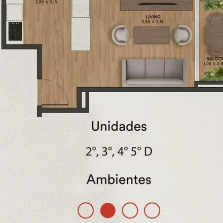 Buy this 2 bed apartment on Deheza 3126 in Saavedra, C1429 AKK Buenos Aires