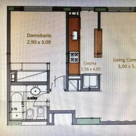 Buy this studio apartment on Bartolomé Mitre 220 in Partido de La Matanza, B1704 EKI Ramos Mejía