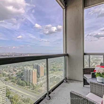 Rent this 1 bed apartment on 3482 Hurontario Street in Mississauga, ON L5A 3W9