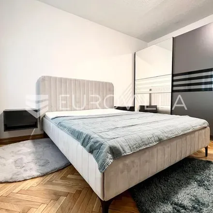 Rent this 1 bed apartment on Osnovna škola Zapruđe in Meštrovićev trg 8A, 10020 City of Zagreb