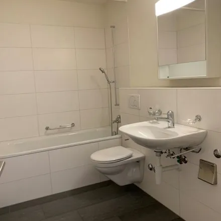 Rent this 3 bed apartment on Unterer Aareweg 9 in 3250 Lyss, Switzerland