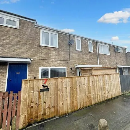 Buy this 3 bed townhouse on Byrness Row in Cramlington, NE23 2SL
