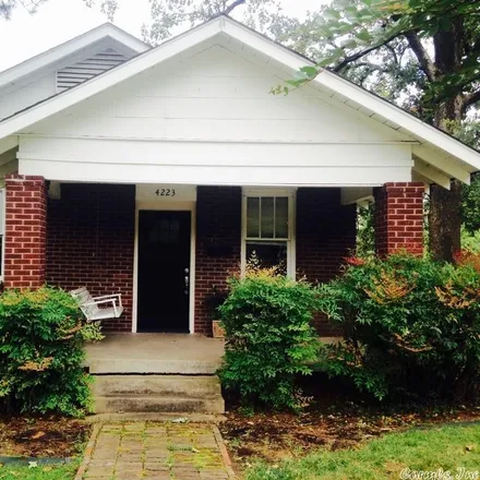 Rent this 2 bed house on 4223 A Street in Pulaski Heights, Little Rock