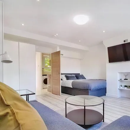 Rent this studio apartment on Woodcock House in Burgess Street, London
